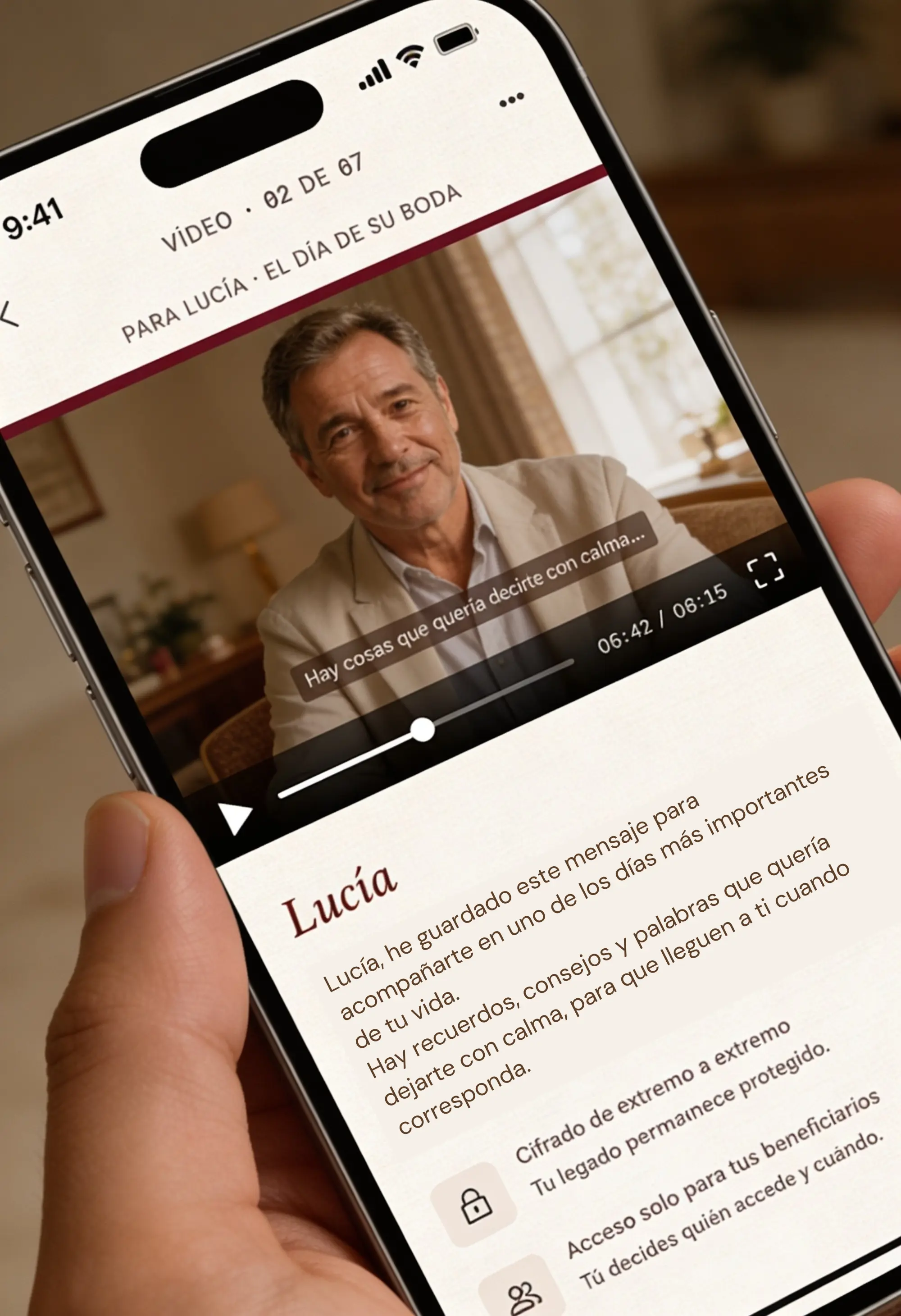 Serenia Legacy app preview